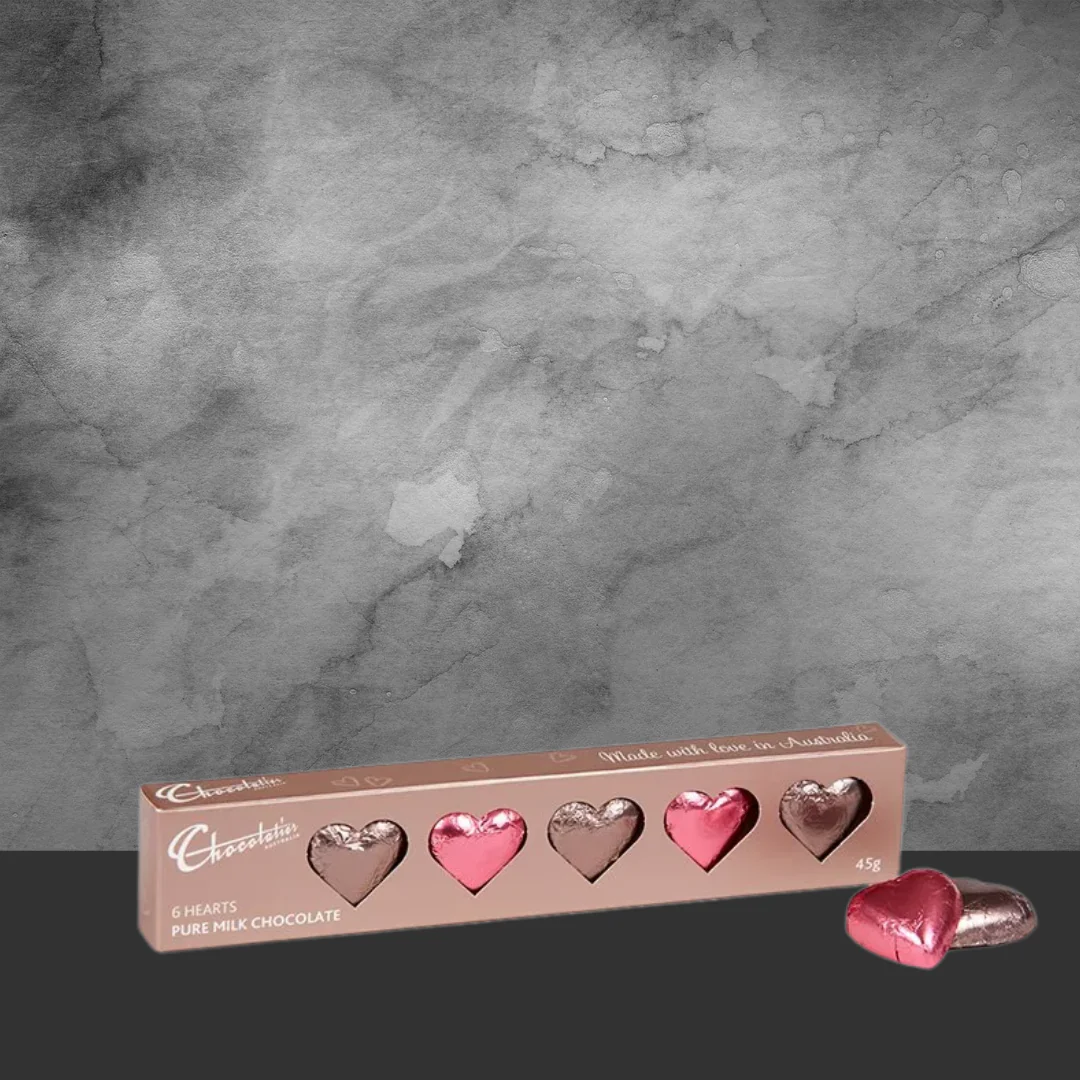 Chocolatier Pink & Mocha Valentine's Hearts 45g - Image 2