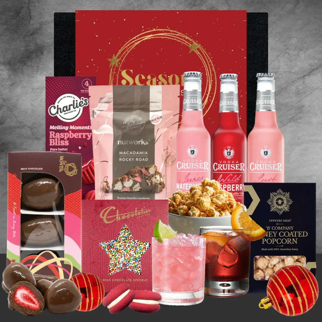 Christmas Hamper For Her With Vodka Cruiser