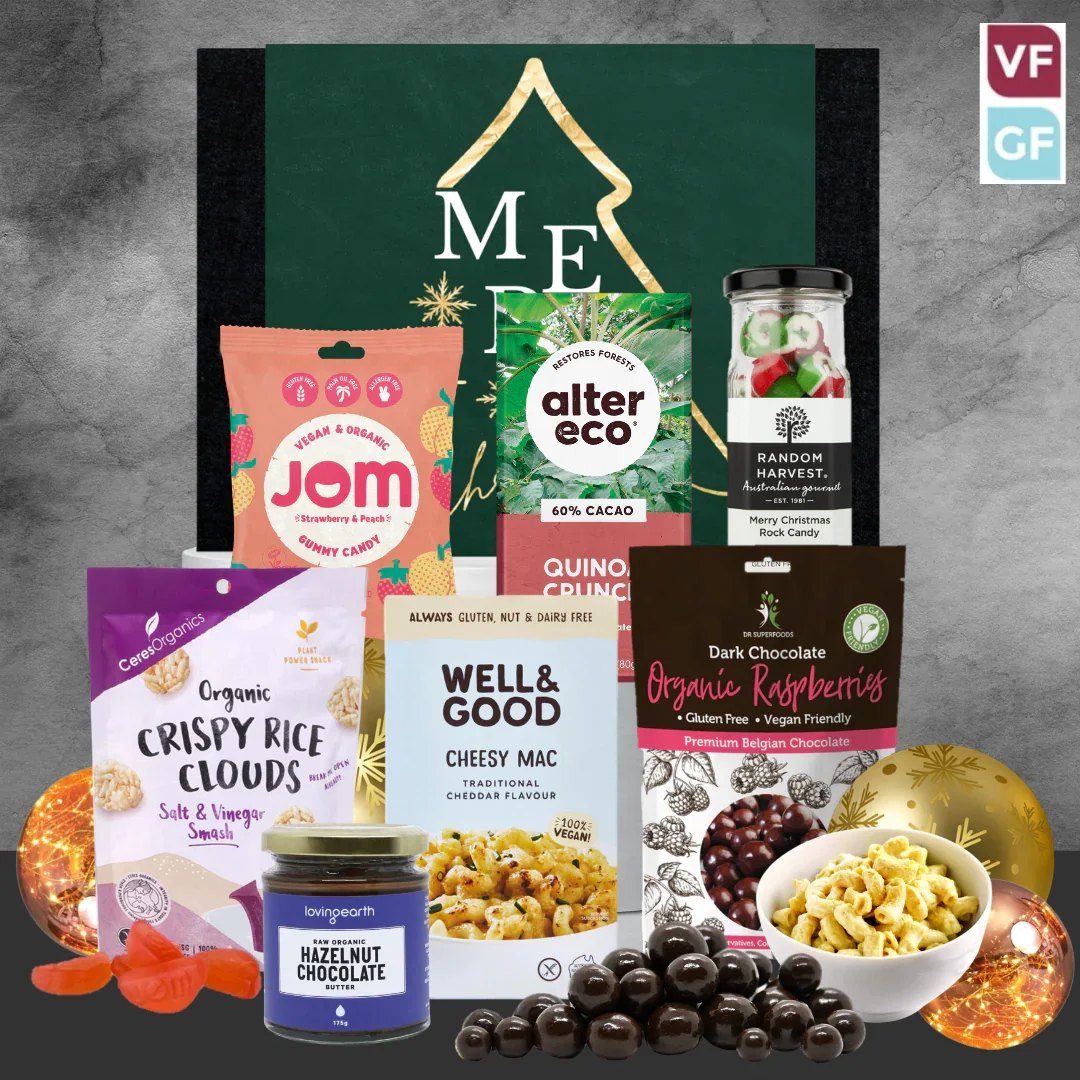 Christmas Hamper With Vegan Snacks