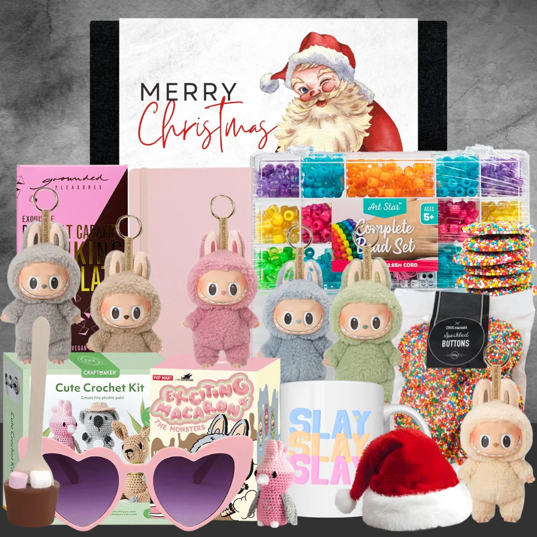 Christmas Labubu Crochet Teen Hamper