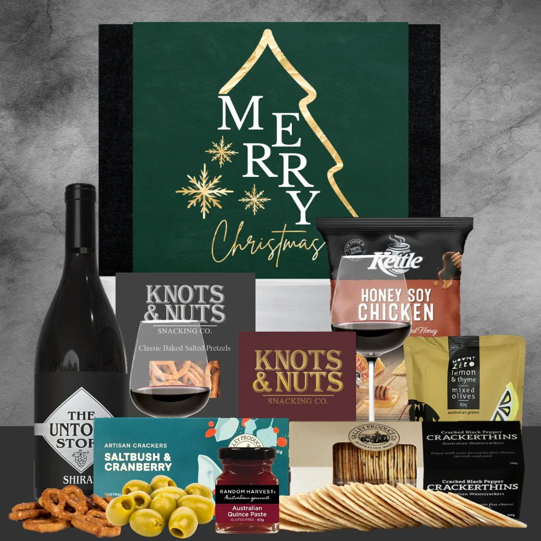 Christmas Red Wine Hamper For Him - Image 2