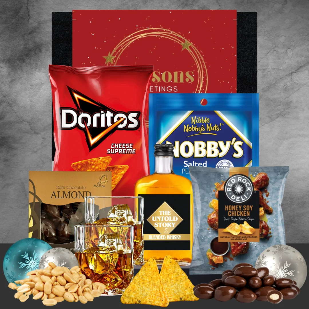 Christmas snacks & Whisky Bundle