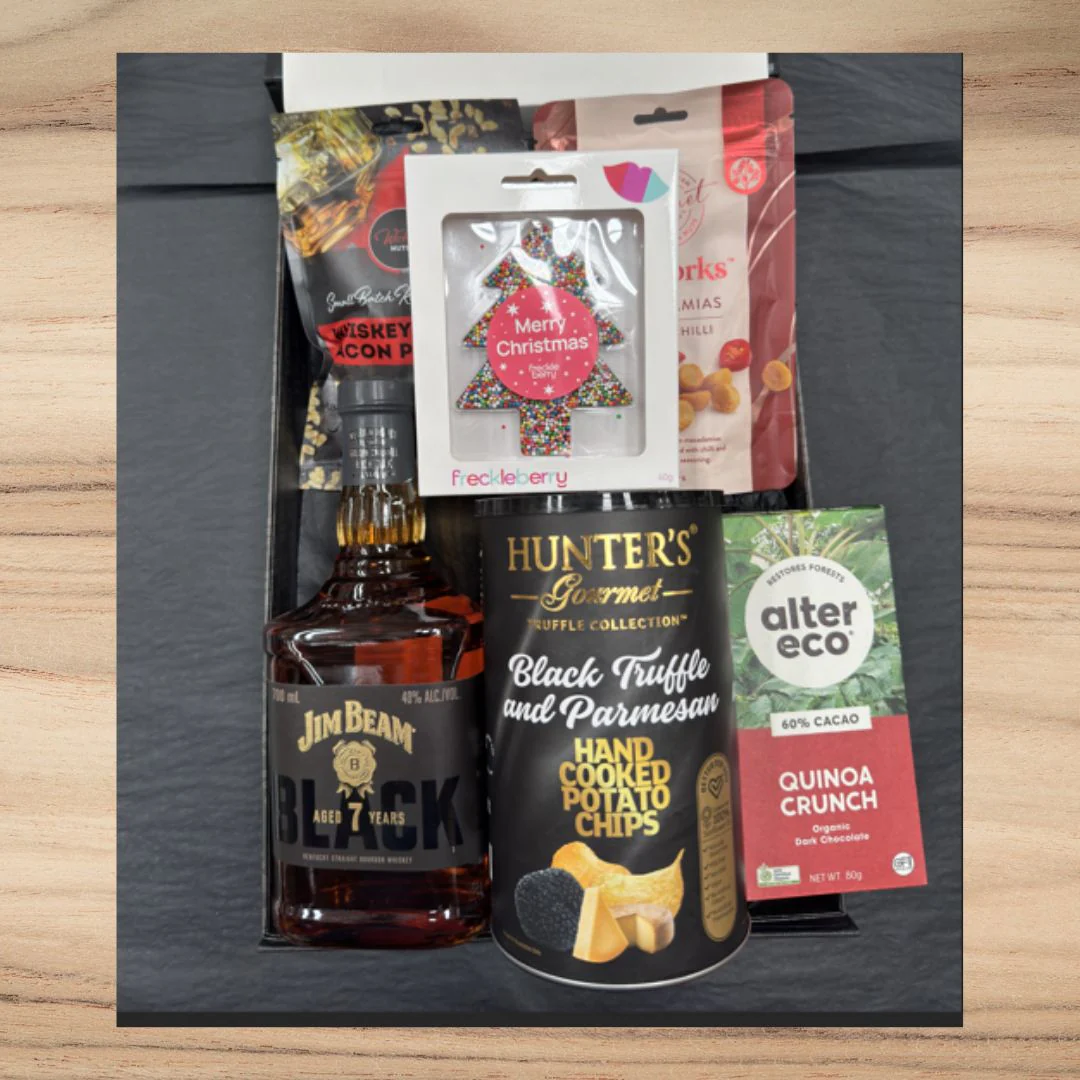 Christmas Vegan Bourbon Hamper - Image 2