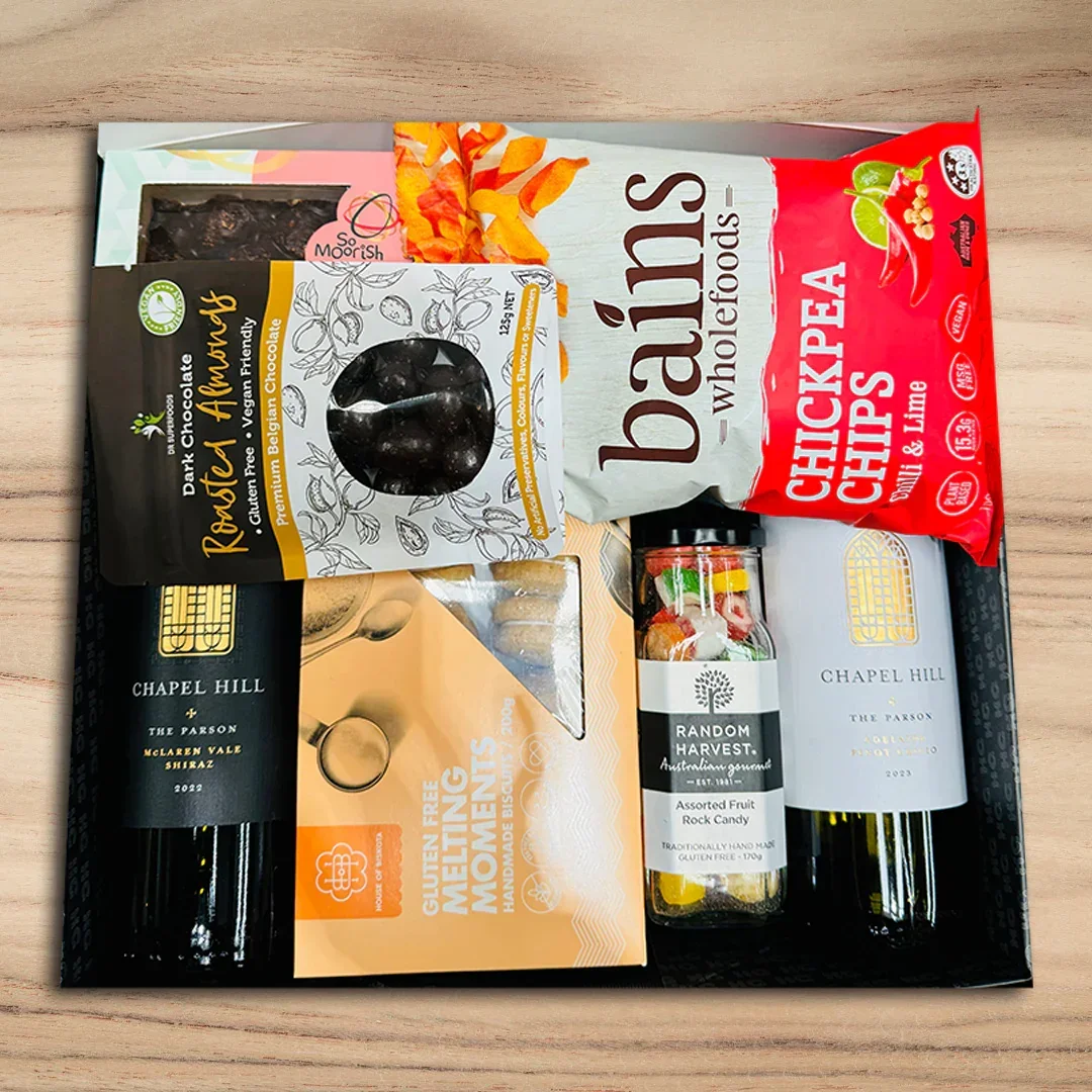 Christmas Vegan Wine Hamper - Image 2
