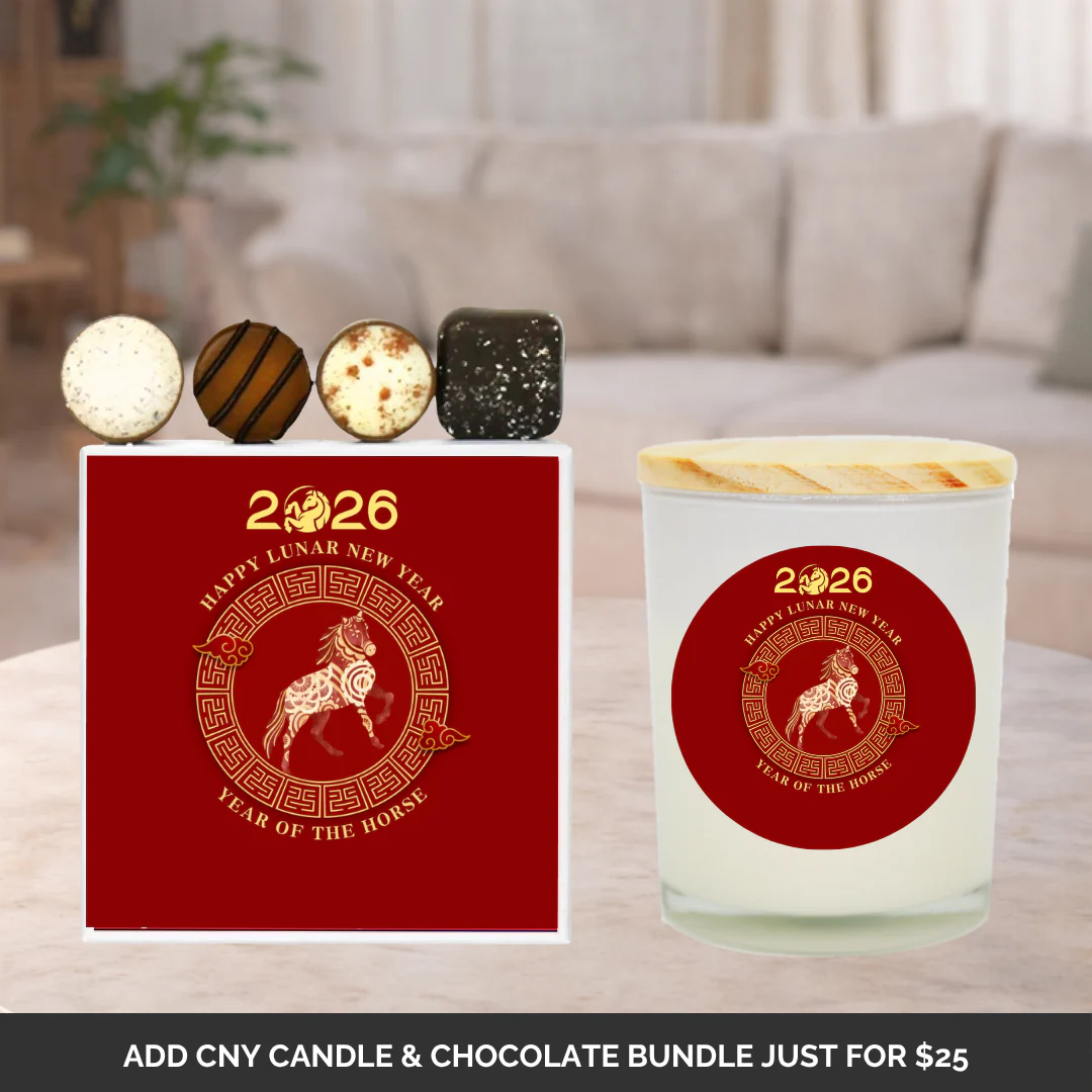 CNY Candle & Chocolate Bundle