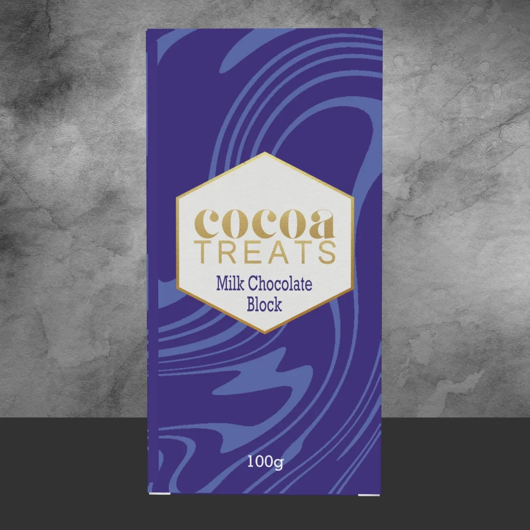 Cocoa Treats Belgian Milk Chocolate 100g - Image 2