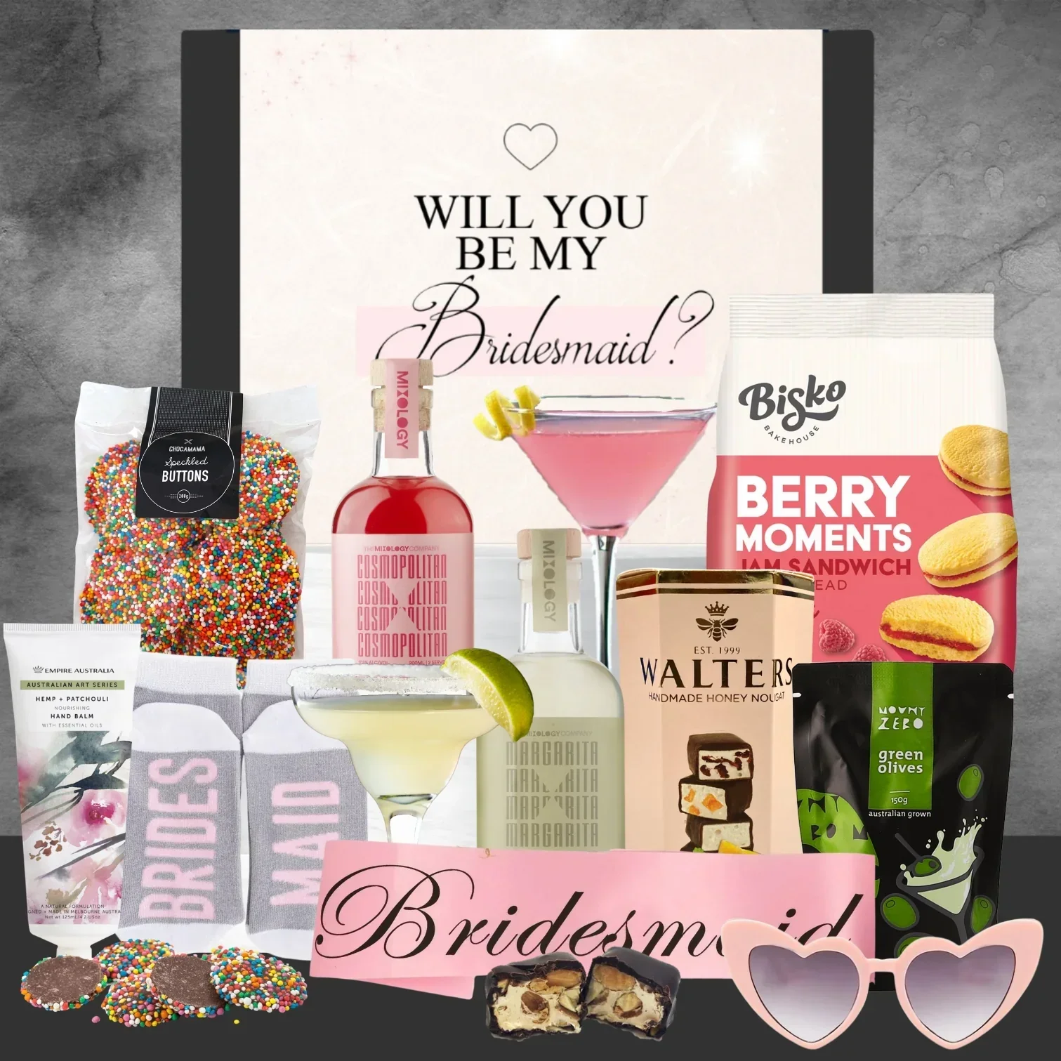 Cocktails for My Bridesmaid Hamper - Image 2