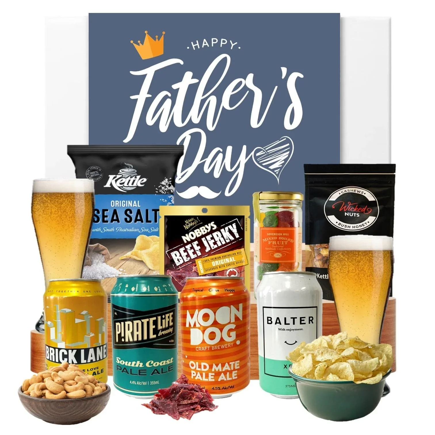 Dad's Craft & Snacks Hamper