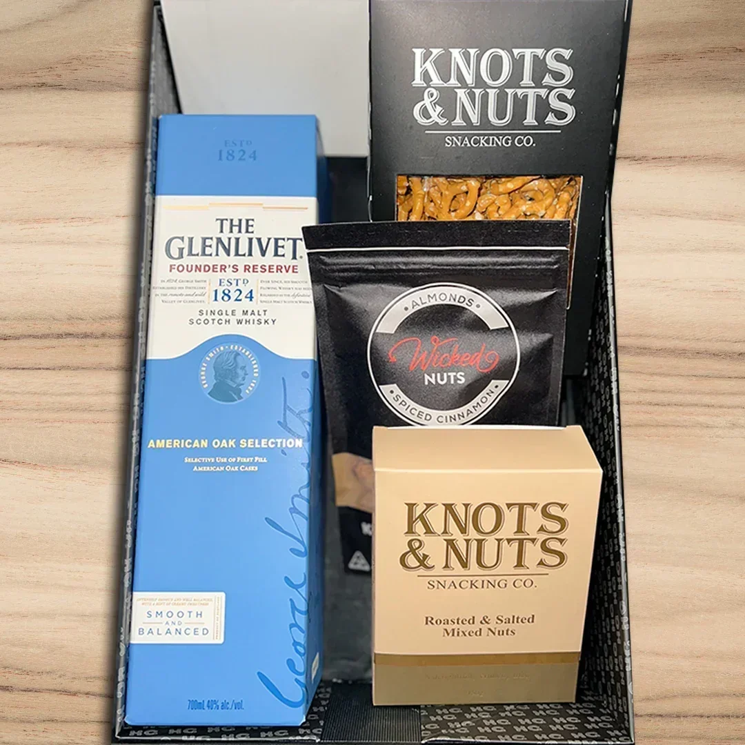 Dad's Glenlivet & Snacks Hamper - Image 2