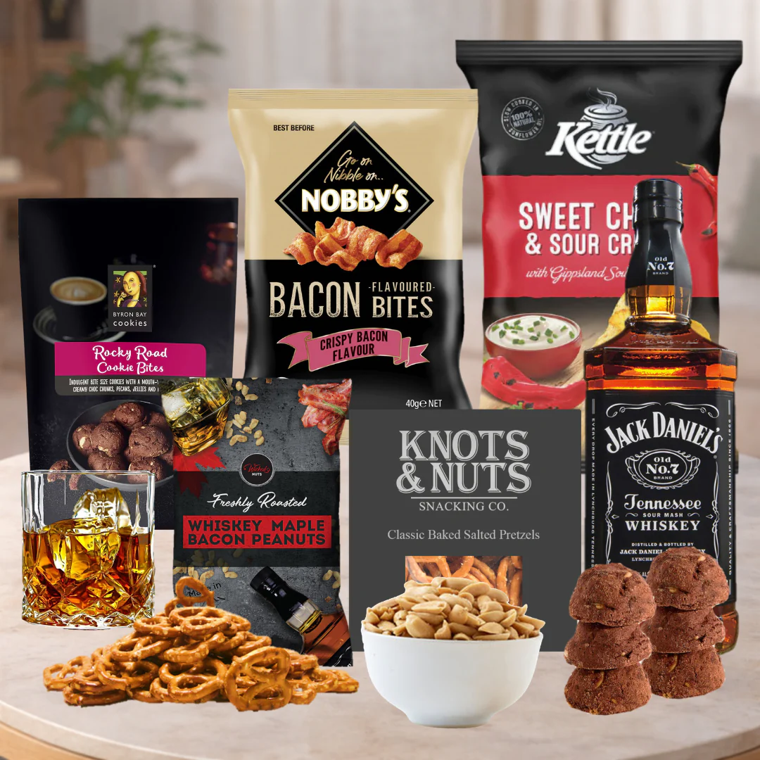 Dad's Jack Daniels & Snack Hamper