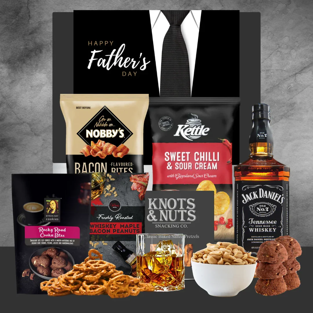 Dad's Jack Daniels & Snack Hamper - Image 2
