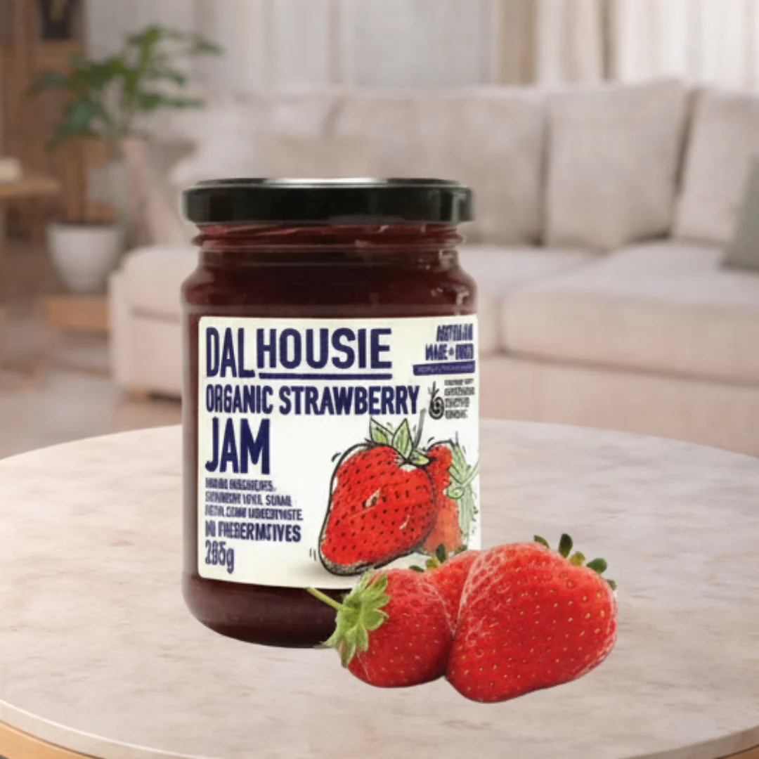 DalHousie Organic Strawberry Jam 285g