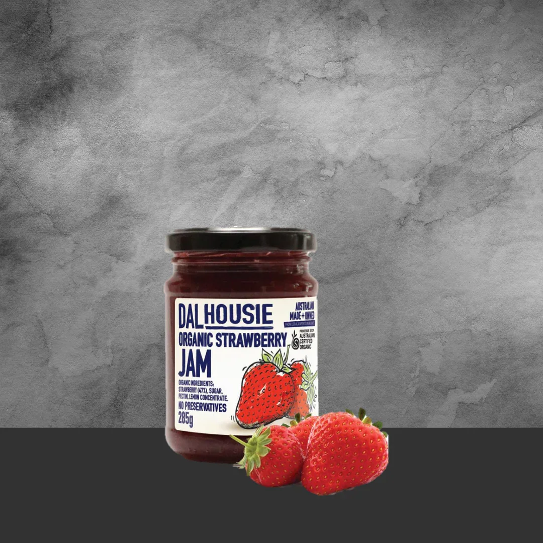 DalHousie Organic Strawberry Jam 285g - Image 2