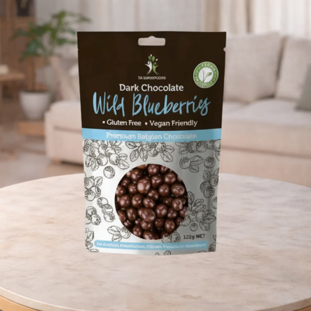 Dr Superfoods Organic Chocolate Coated Wild Blueberrie