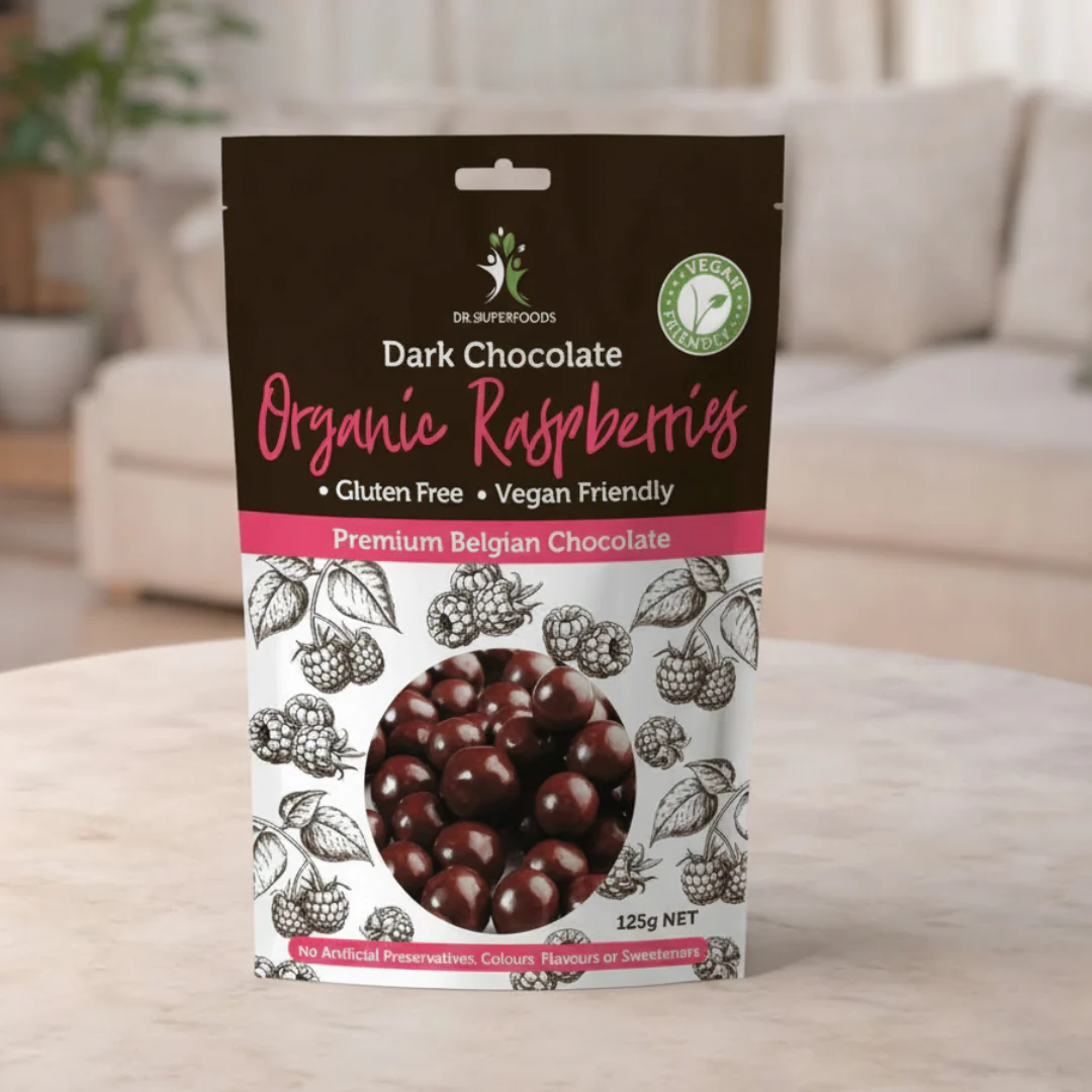 Dr Superfoods Organic Raspberries 125g