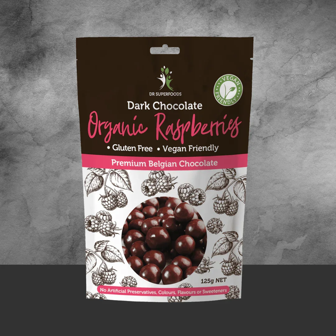 Dr Superfoods Organic Raspberries 125g - Image 2