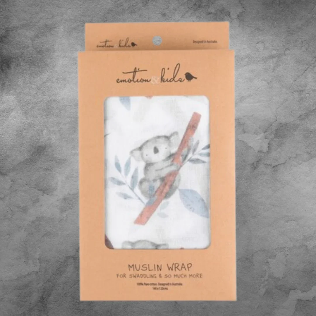 EMOTION & KIDS KOALA MUSLIN WRAP - Image 2
