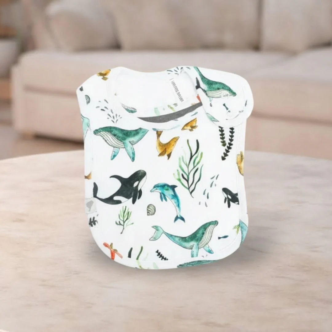 Emotion & Kids Under the Sea Organic Cotton Bib