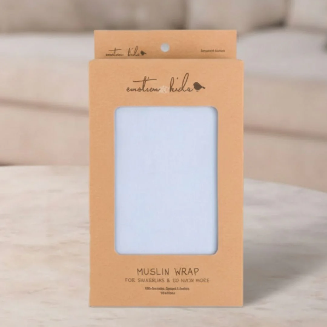 Emotion & Kids White Muslin Wrap