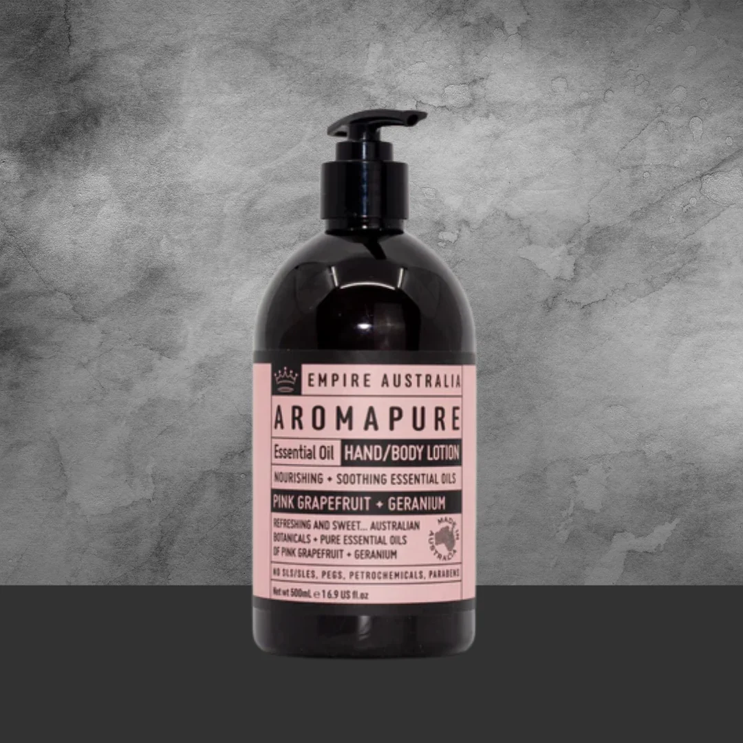 Empire Australia Aromapure Pink Grapefruit & Geranium Hand & Body Lotion 500ml - Image 2