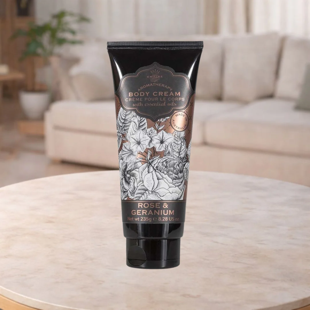 Empire Australia Botanicals Rose & Geranium Body Cream 235g