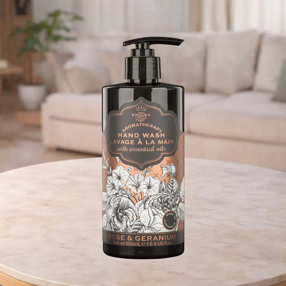 Botanical Rose & Geranium Hand Wash 500ml