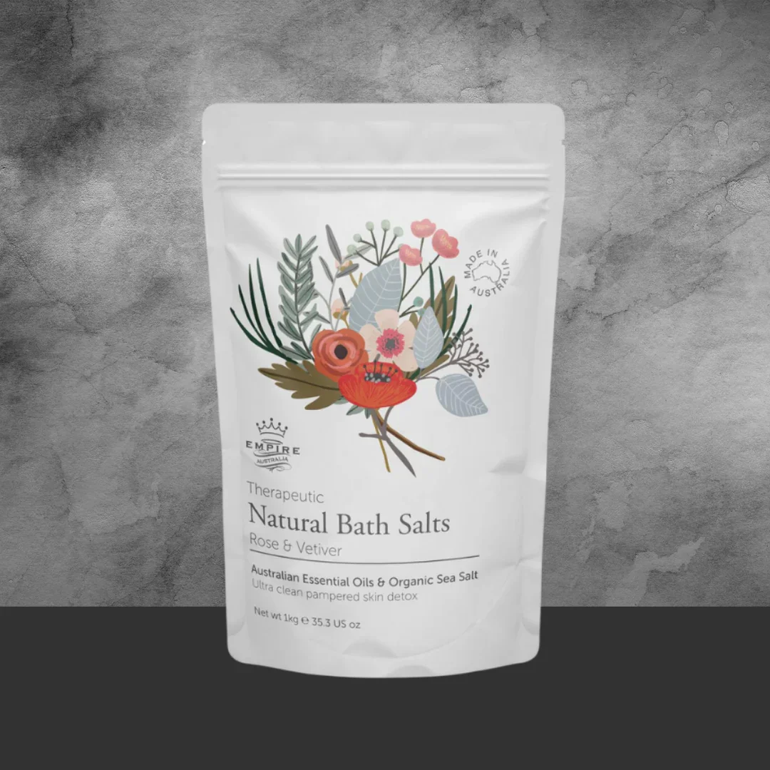 Empire Australia Therapeutic Rose & Vetiver Bathe Salt - Image 2