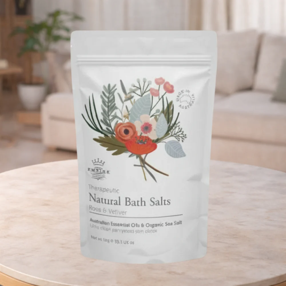 Empire Australia Theraputic Rose & Vetiver Bathe Salt