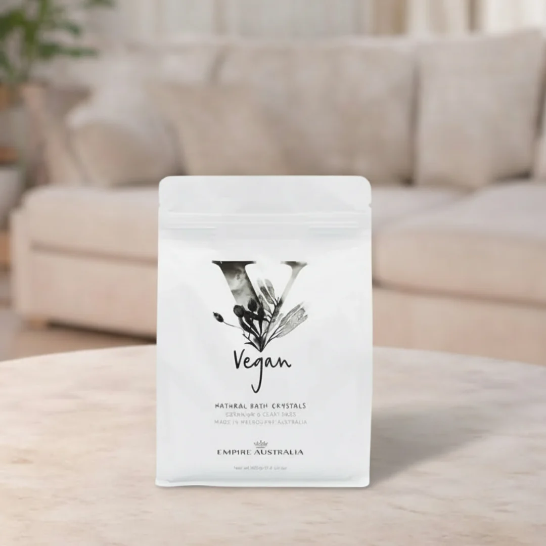 Empire Australia Vegan Geranium & Clary Bath Crystals 500g