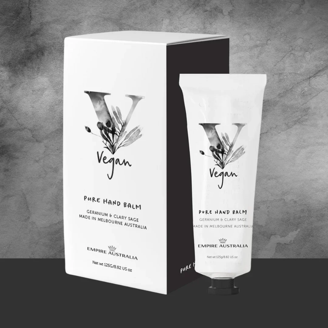 Empire Australia Vegan Geranium & Clary Sage Pure Hand Balm 125g - Image 2