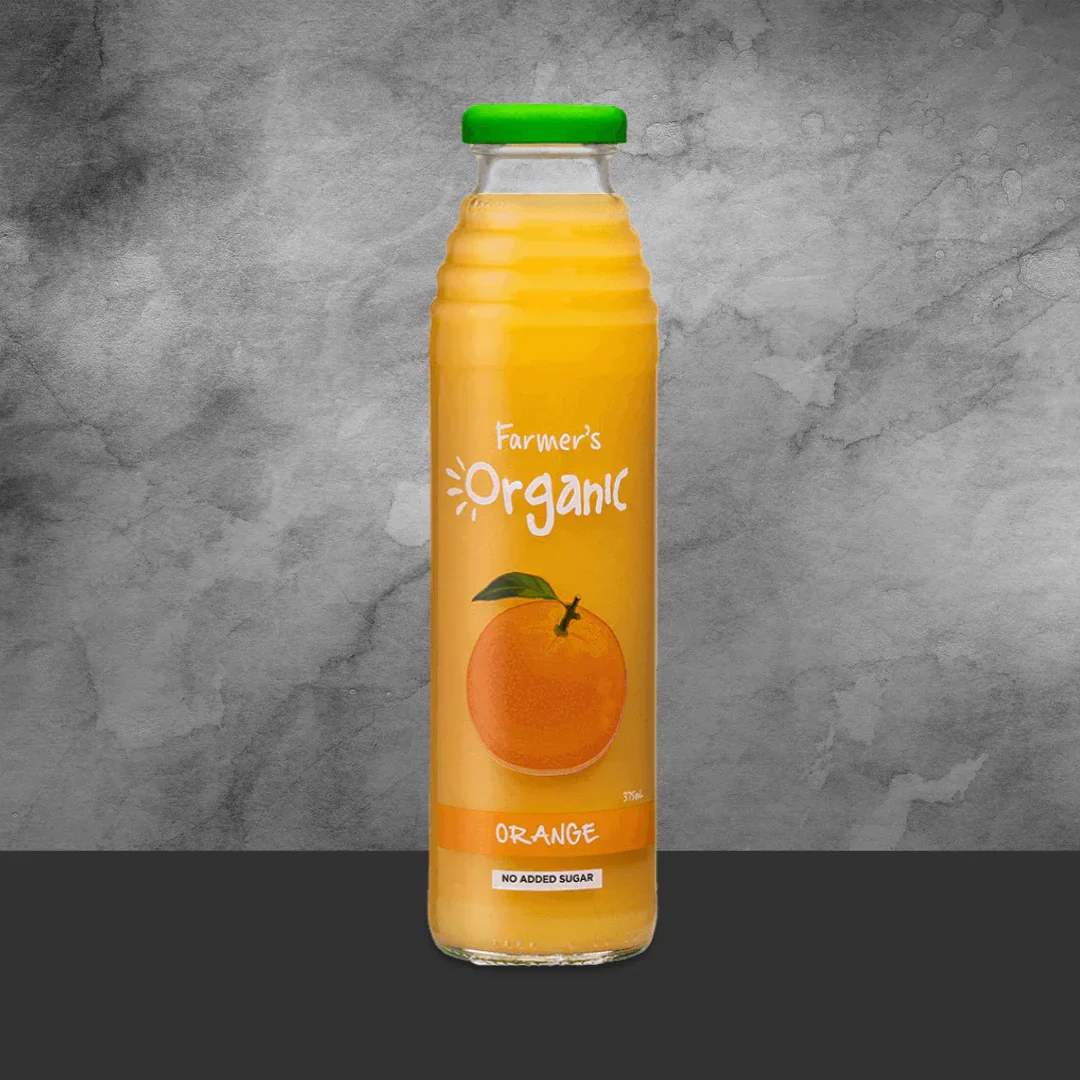 Farmers Organic Orange Juice 375ml - Image 2