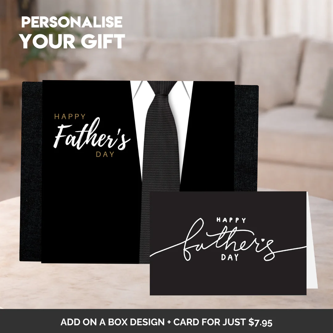 Father's Day Tie Sleeve + Father's Card Bundle