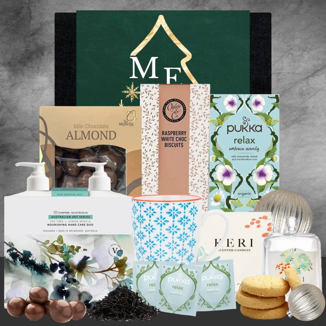 Festive Cozy Tea Time Self-Care Hamper