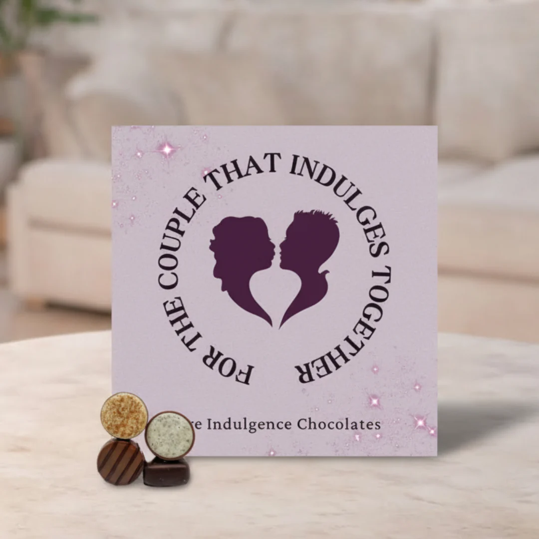 For The Couple that Indulges Together' Chocolate Box 40g