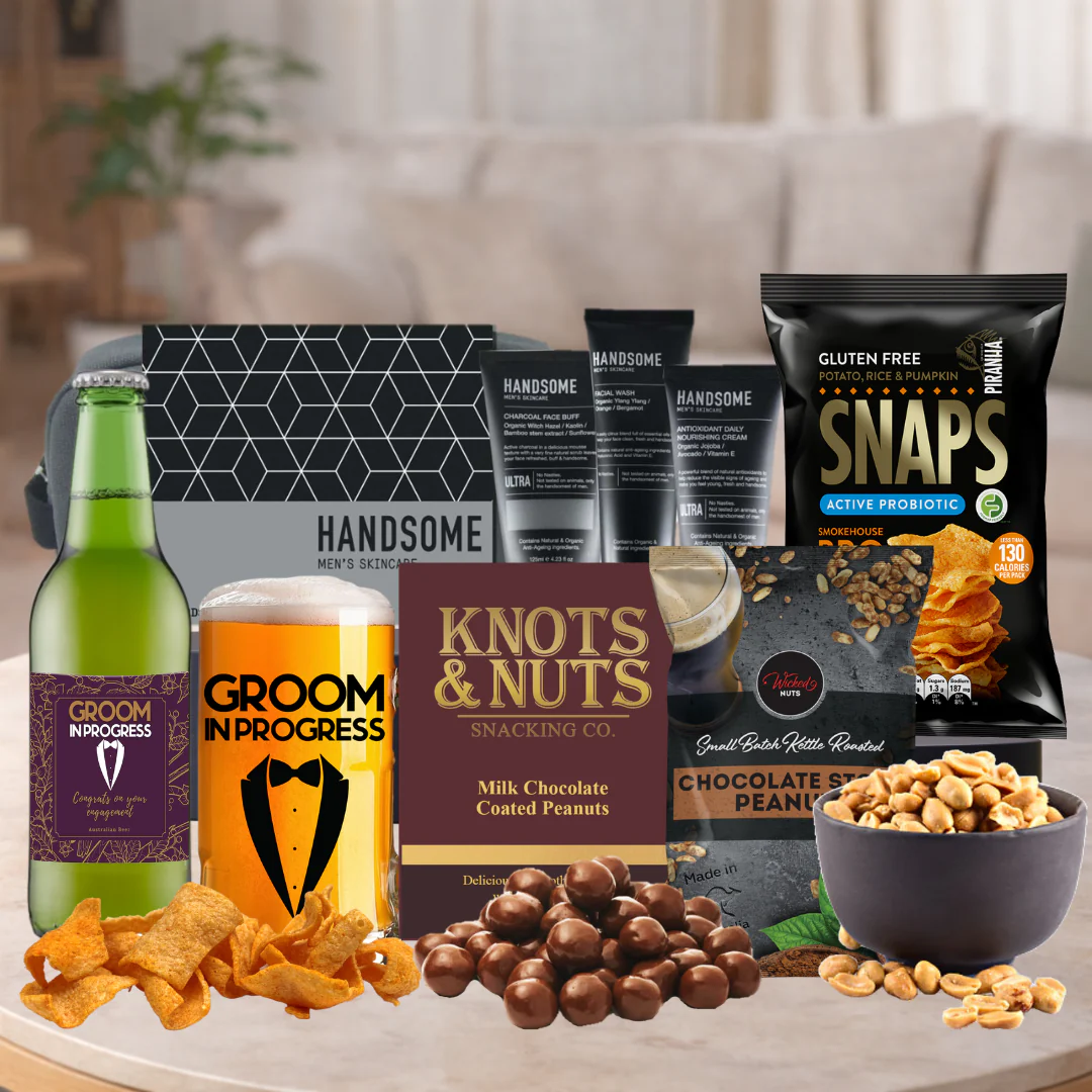 For the Groom in Progress Hamper