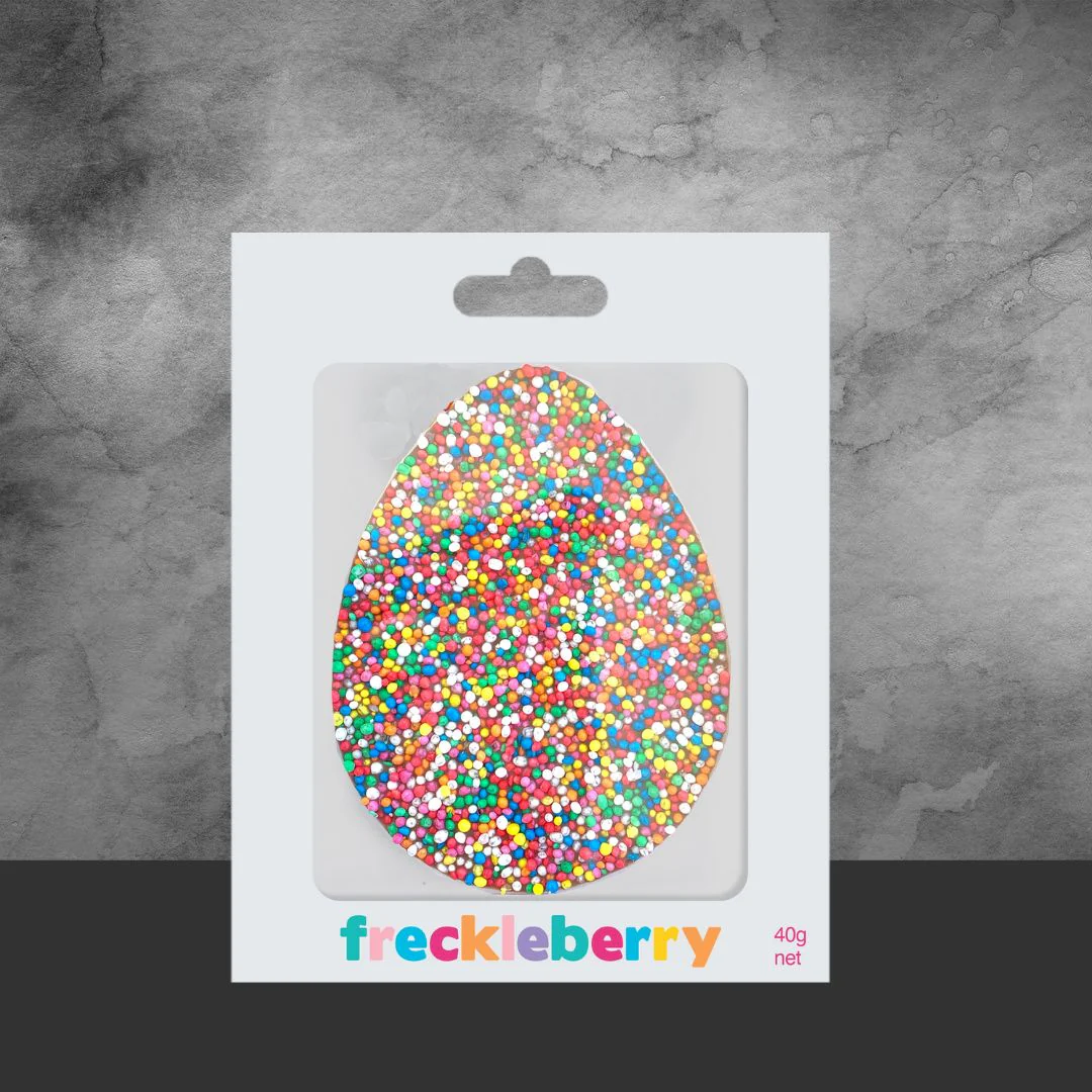 Freckleberry Dark Chocolate Freckle Easter Egg 40g - Image 2