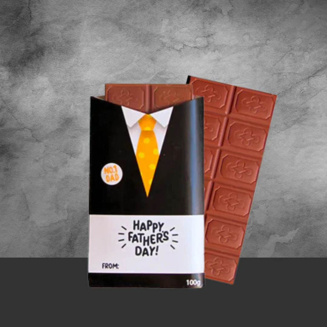 Freckleberry Father’s Day - Assorted Chocolate Blocks - Suit Sleeves - Image 2