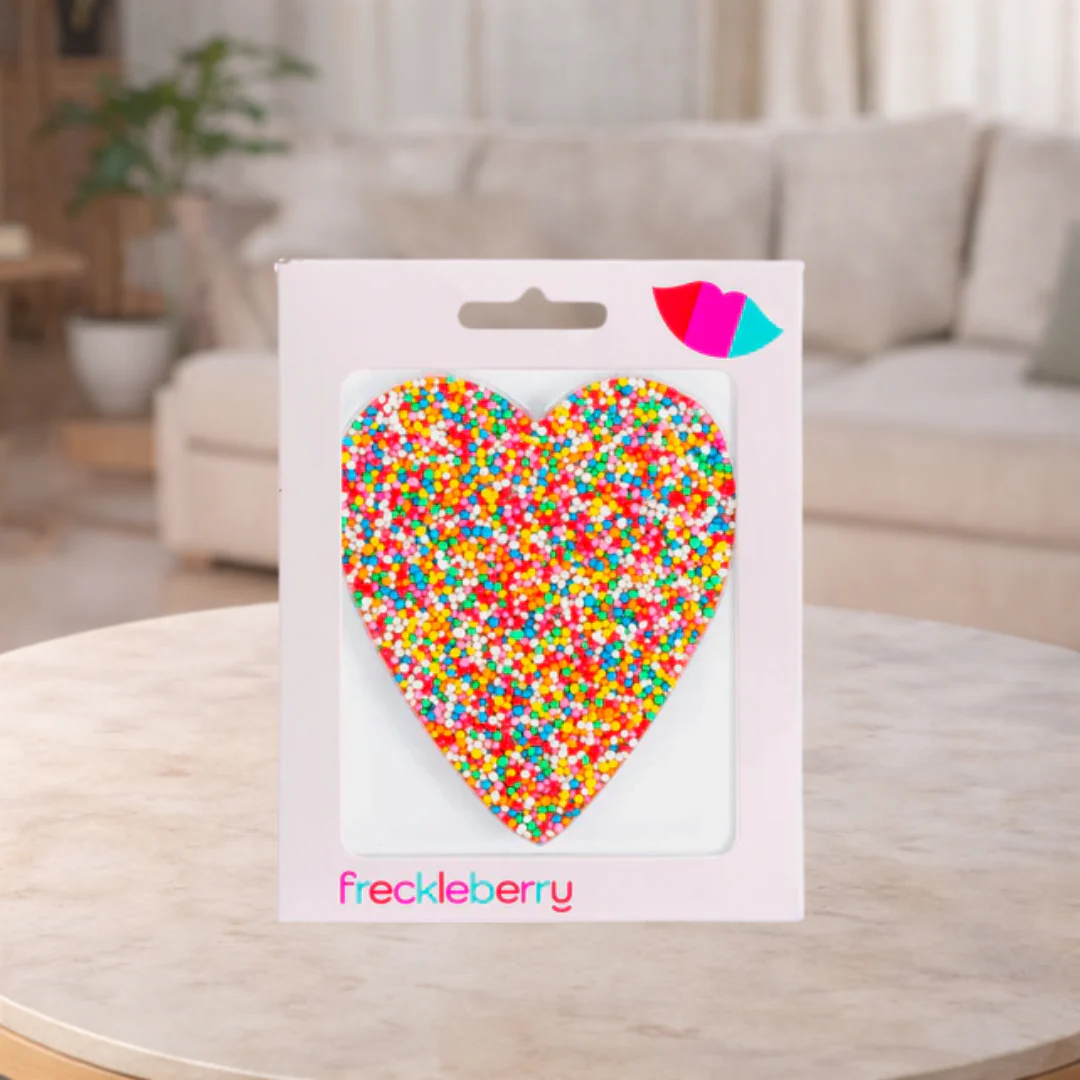Freckleberry Heart Chocolate Freckle