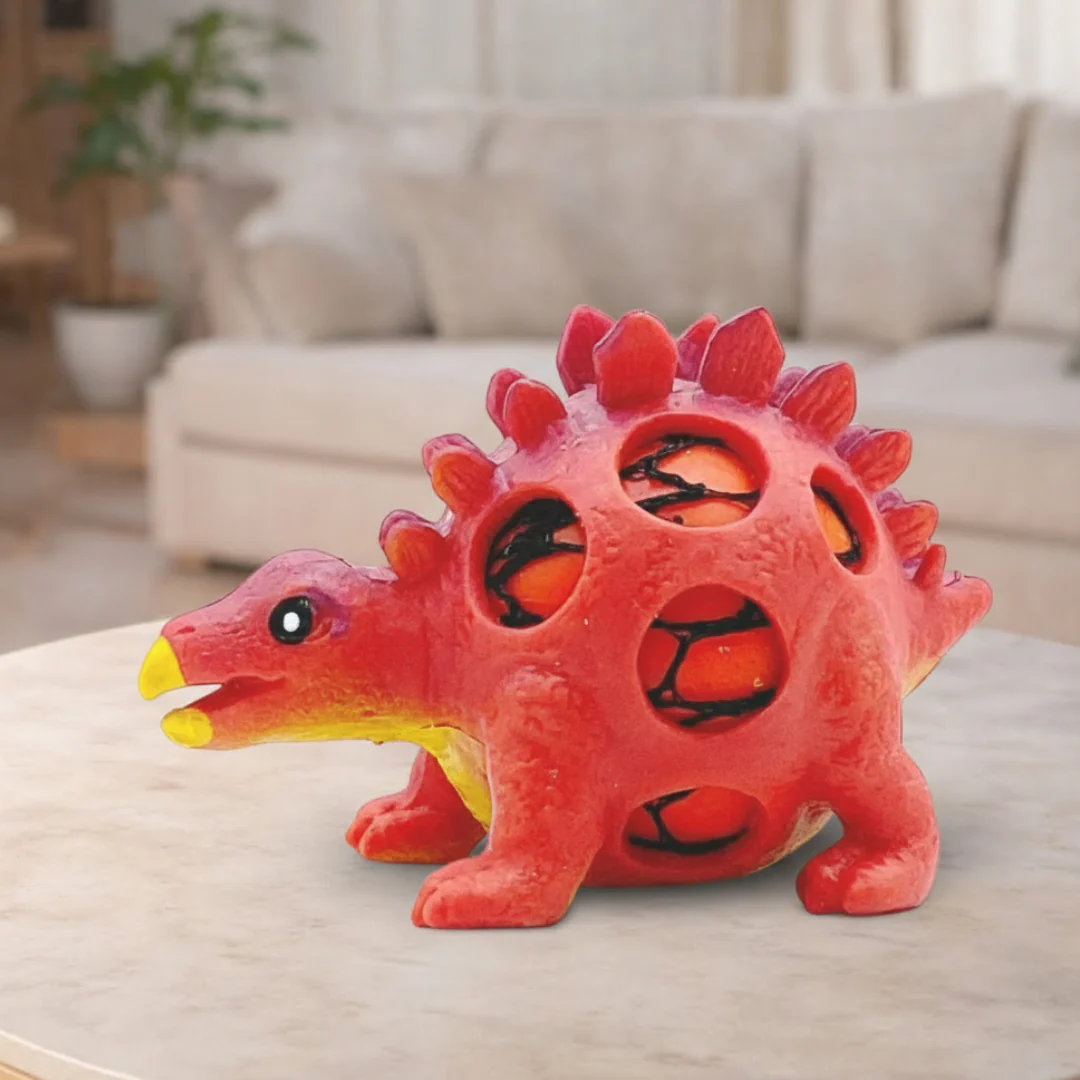 Fumfings Novelty Squeezy Mesh Dinosaur