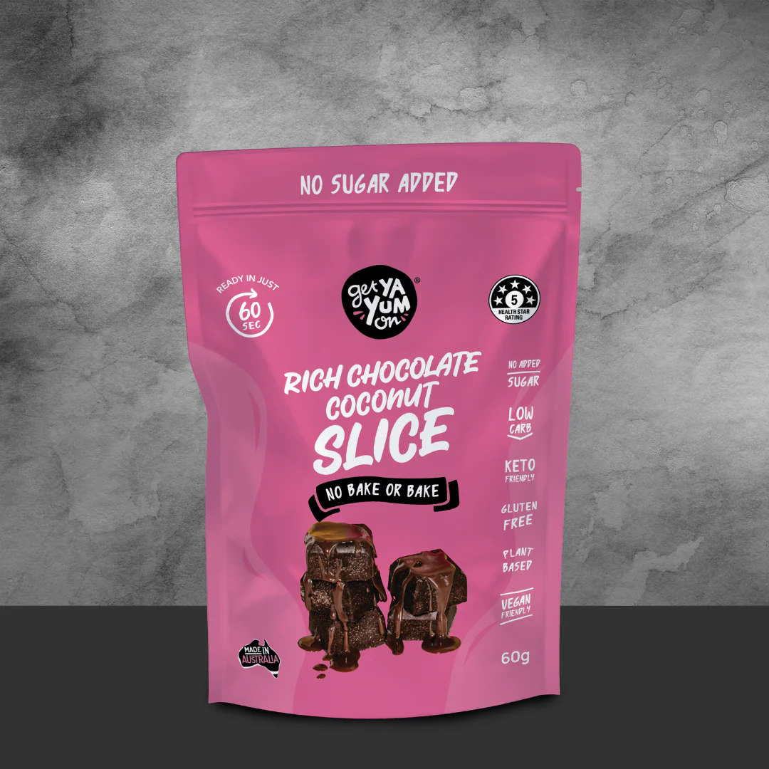 Get Ya Yum On Rich Chocolate Coconut Slice 60g - Image 2