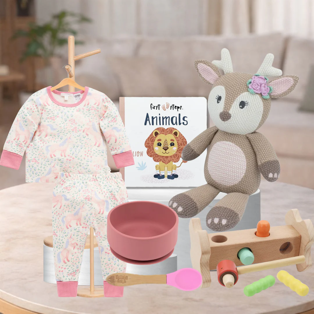 Girl Birthday Baby Gift Hamper