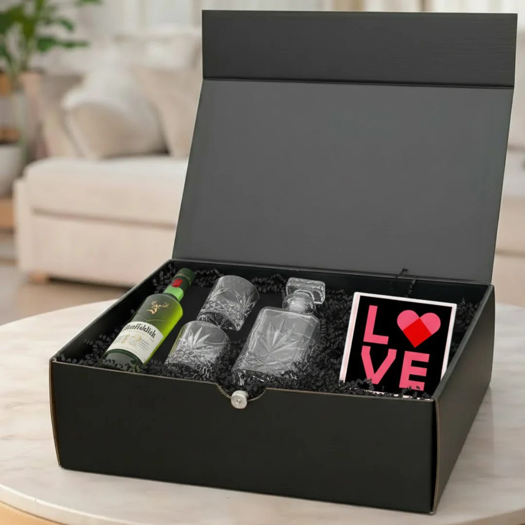 Glenfiddich Whisky Decanter Valentines Hamper - Image 2