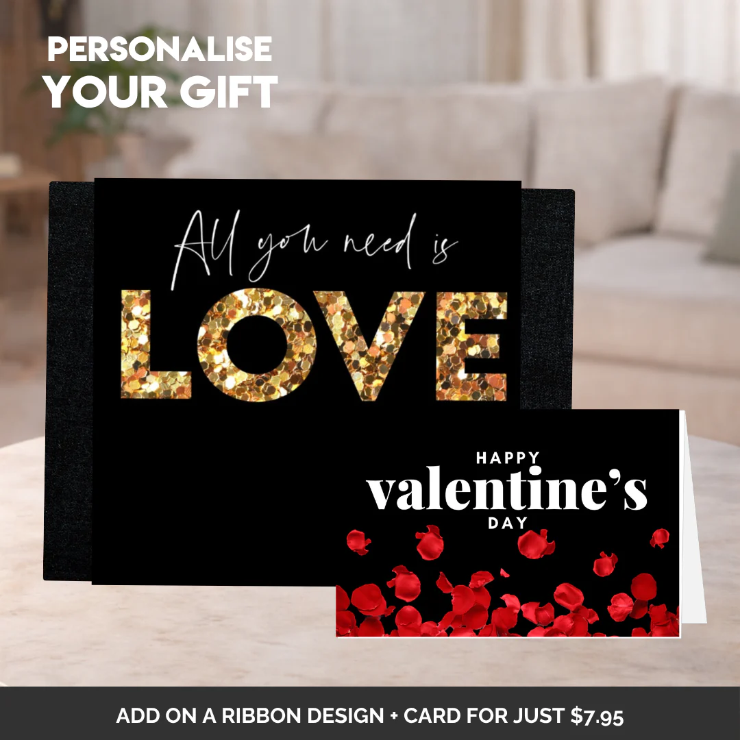 Gold Love Sleeve + Card Bundle