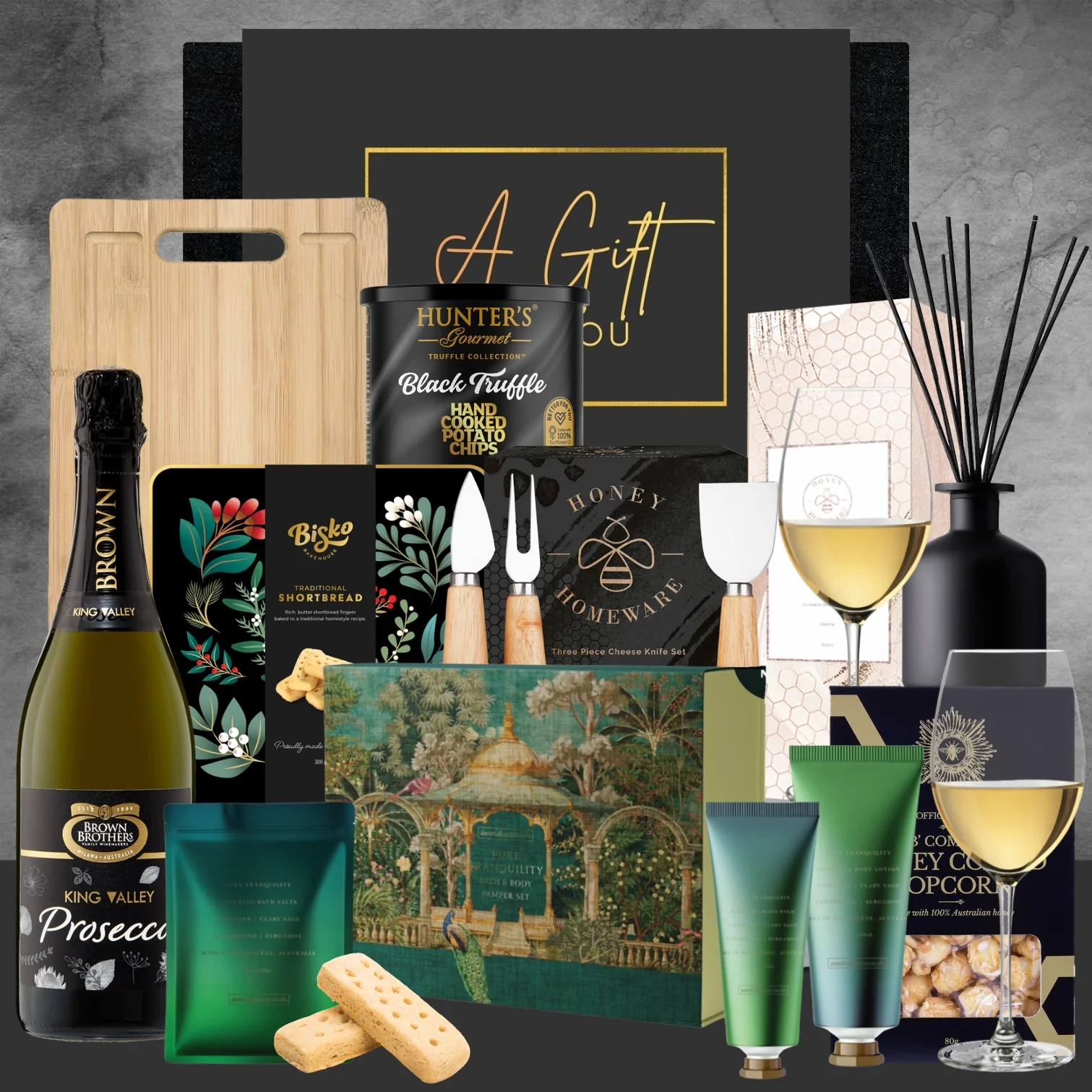 Gourmet Graze Prosecco Hamper - Image 2