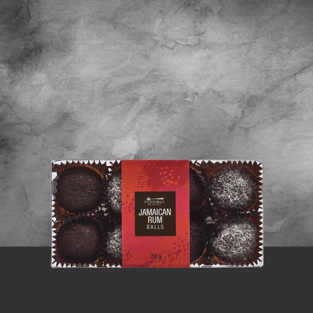 GOURMET MERCHANT  JAMAICAN RUM BALLS 200G