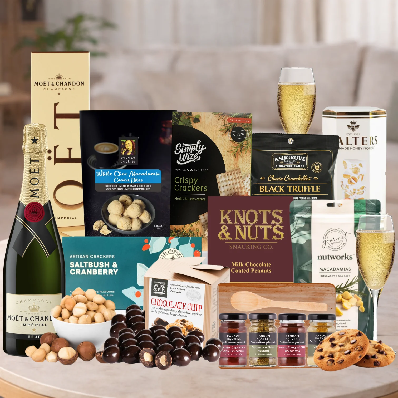 Gourmet Moet New Year Gift Hamper