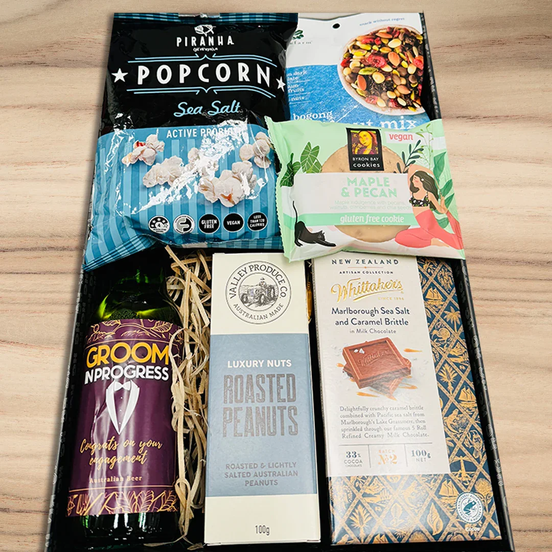 Groom in Progress Treats Hamper - Image 3