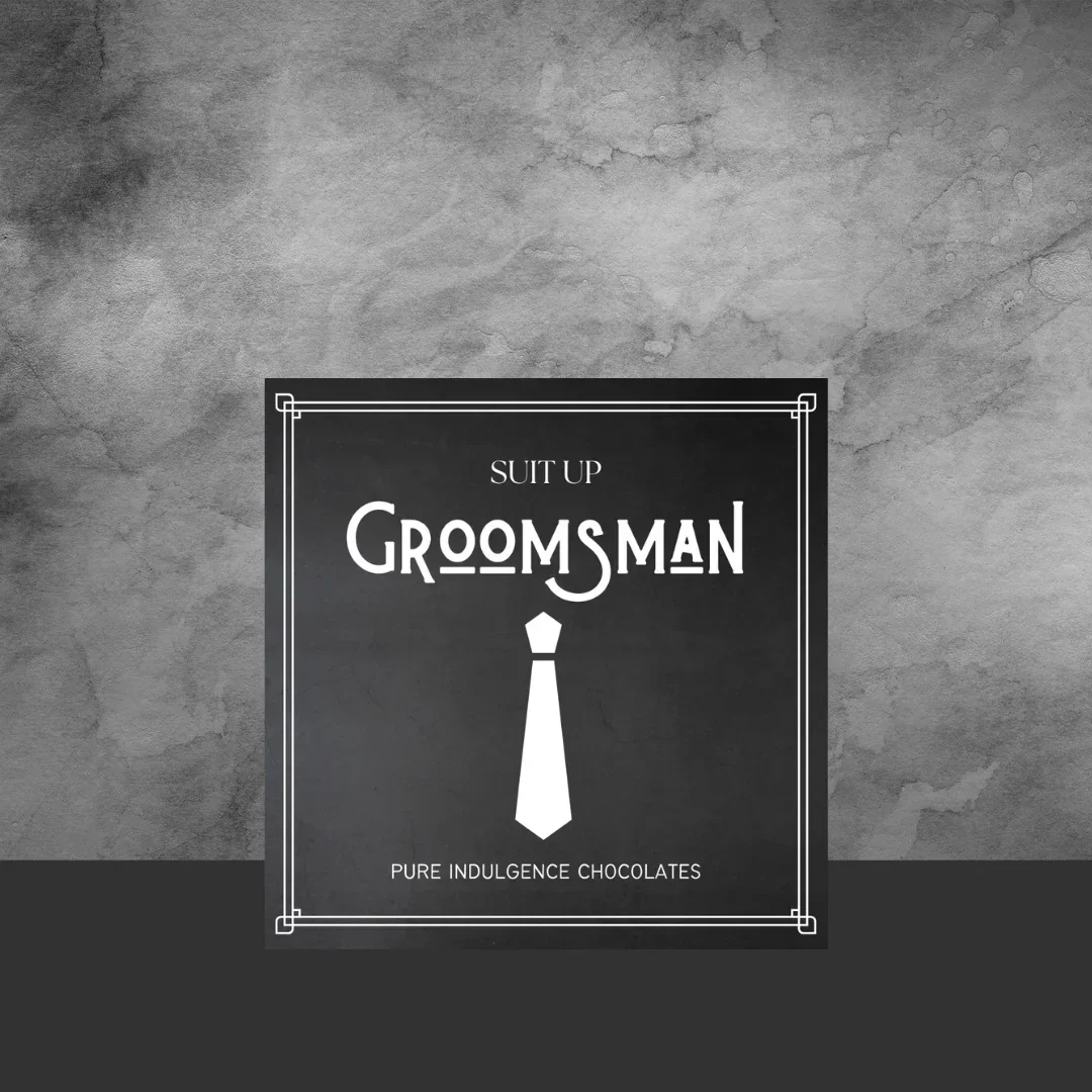 Groom’s Crew Chocolate Box 40g - Image 2
