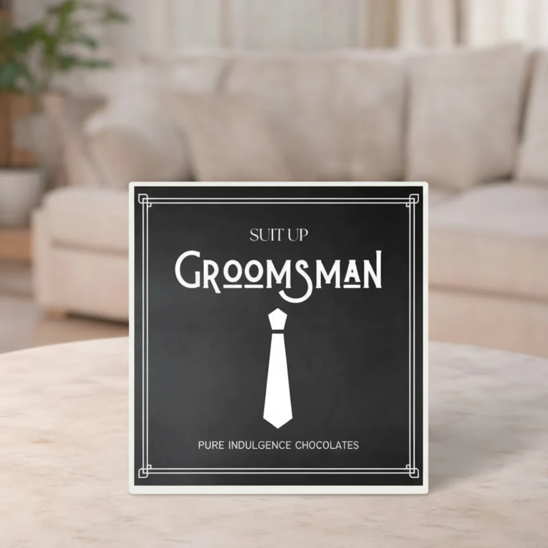 Groomsman Chocolatier Chocolate Box 40g