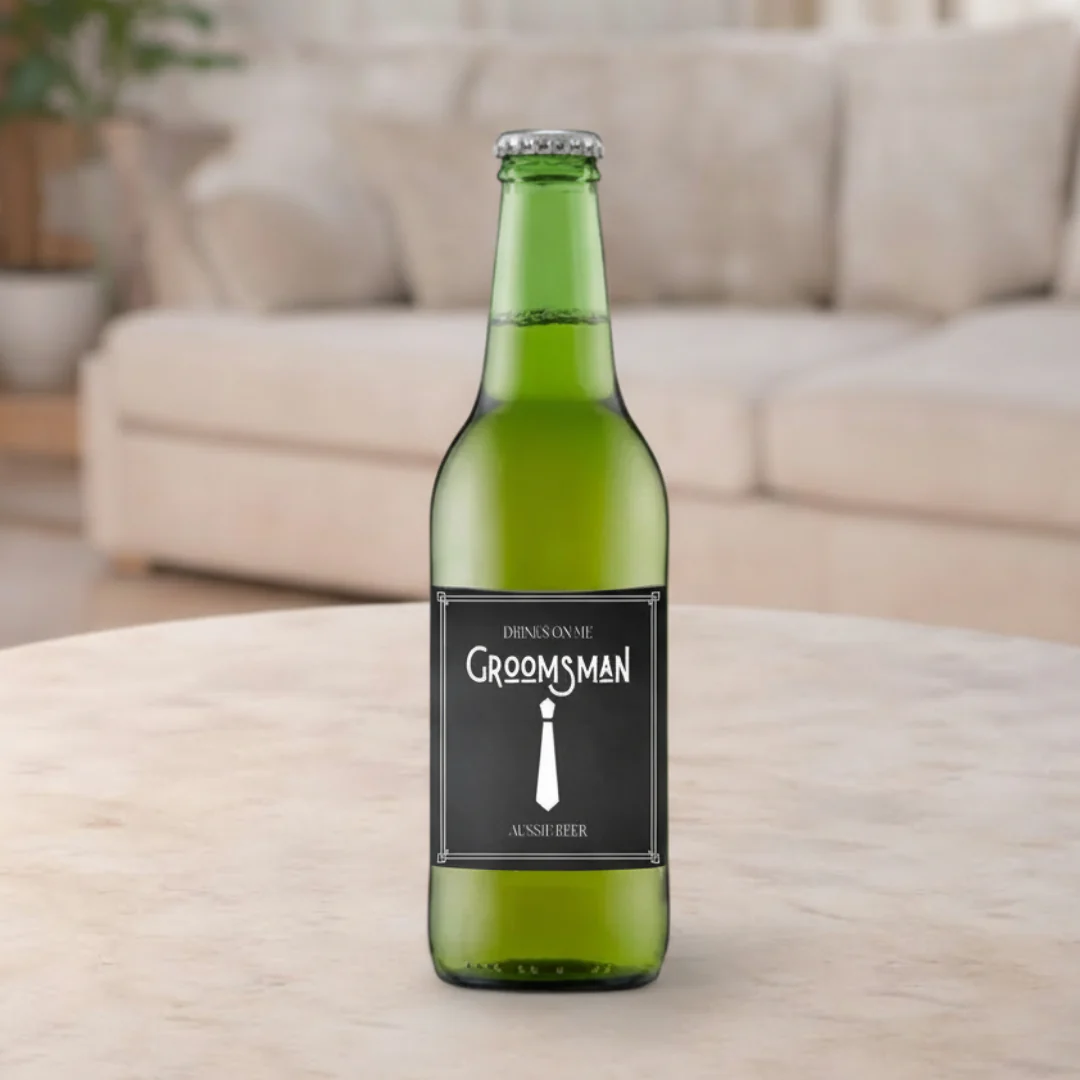 Groomsman Label Australian Beer 330ml